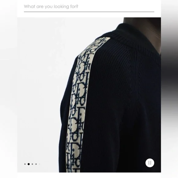 MEN DIOR CREWNECK SMALL - Picture 3 of 3